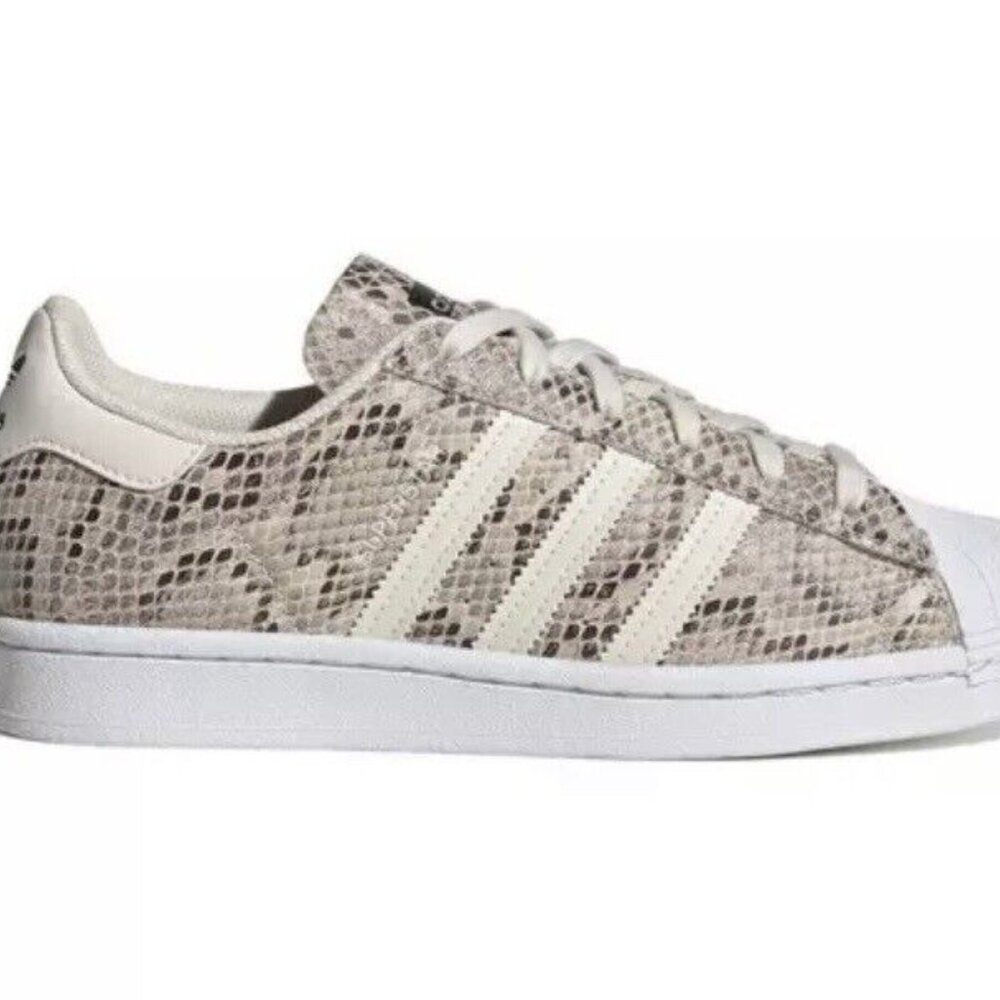 Adidas Originals Women's Snakeskin Superstar Shoes GW2192 - Picture 4 of 4